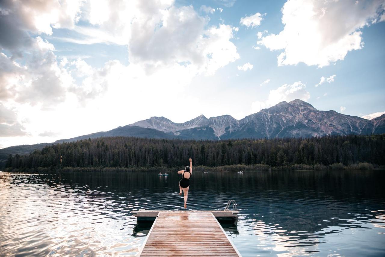 Patricia Lake Bungalows Jasper Eksteriør bilde